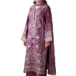 Aangan Silk Violate Shapphire